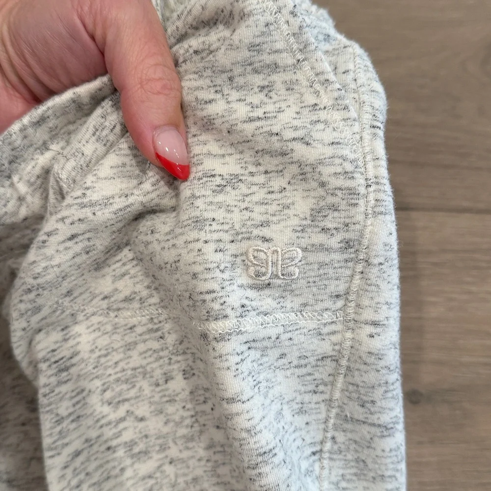 ALBION FIT Oatmeal Marl‎ At Ease Jogger Pants Bottoms Active Lounge Gym Size L